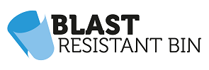 Logo Blast resistant bin